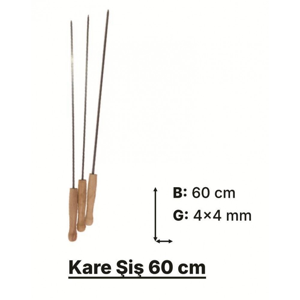 Kare Şiş 4x4