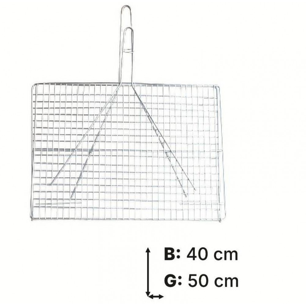 Kare Tel Izgara 40x50